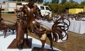 [FOTOS] Este domingo es la última jornada de la Feria del Folclor de Huilquilemu en Talca