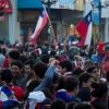 Curicanos celebran los triunfos de La Roja en Mundial  Brasil 2014 
