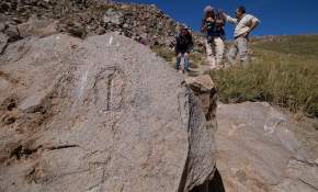 [FOTOS] ¡Histórico! Descubren inéditos petroglifos en la región del Maule