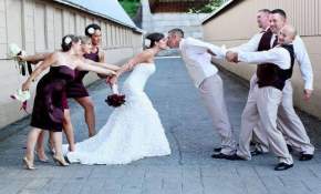 Estas fotos poco tradicionales para una boda han sorprendido a todo el mundo