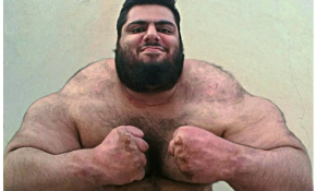 [Fotos] Conoce al increíble "Hulk Iraní" que causa sensación en Instagram 